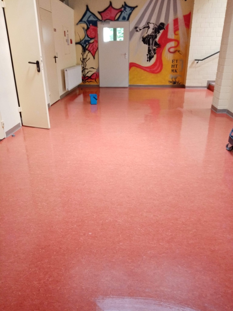 Flurbodenpflege und Nassreinigung